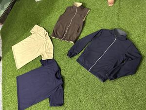 Costume deux pièces personnalisé pour homme, respirant, réversible, en velours côtelé uni, décontracté, léger, coupe classique, manches longues, short et veste - Product Image 2
