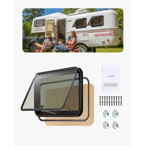Anello di Fissaggio per Zanzariera Finestra RV Oscurata 36" X 22" per Pareti da 1 1/4" e 1 13/16" - Accessorio Esterno per Camper - Product Image 1