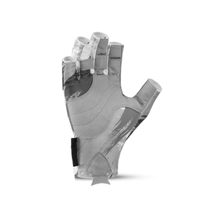 Gants de pêche unisexes imperméables à demi-doigts, personnalisés par le fabricant, les plus vendus, sublimés sur mesure pour l'extérieur - Product Image 2