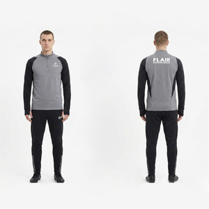 Conjunto de Entrenamiento de Fútbol de Alto Rendimiento – Chaqueta Transpirable con Cierre Completo y Pantalones Deportivos Ajustados - Product Image 1