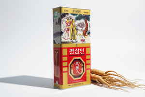โสมแดงเกาหลีเชออนซามิน เกรด 20JI รากเต็ม 600 กรัม, 300 กรัม, 150 กรัม บรรจุกระป๋องพรีเมียม - Product Image 2