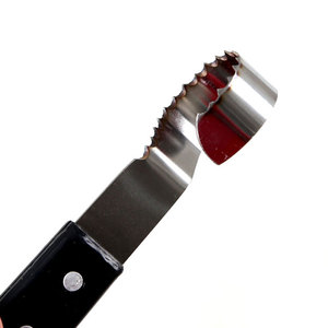 Rallador de Chocolate de Acero Inoxidable de Grado Alimenticio con Cuchilla Dentada de 35 mm, Herramienta para Decorar Pasteles y Chocolate, Rallador Ondulado para Repostería - Product Image 4