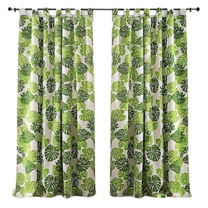 Manufacturer Wholesale Nordic Leaf Printed Blackout <b>Curtains</b> Custom Color High Shading Bedroom <b>Window</b> <b>Curtain</b> - Product Image 6