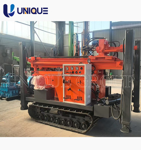 Foreuse hydraulique montée sur chenilles en caoutchouc 180m 200m 260m plate-forme de forage de puits rotatifs forage puits d'eau machine de forage - Product Image 6