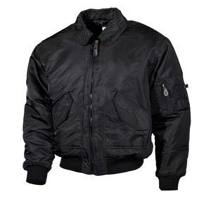 Wholesale Customize New Men's Stand Embroidery Reversible Windproof Zipper Closure Bomber <b>Jacket</b> Casual Sports - Product Image 3