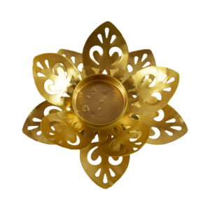 Fresh Arrivals Zikra Handicrafts Iron <b>Tea</b> <b>Light</b> <b>Holder</b> Painted Finish Portable Durable Handmade Home Decor for Festive Weddings - Product Image 5