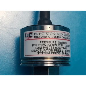 สวิตช์วัดแรงดัน UE Precision Sensors P36W-64 ใช้เป็นอะไหล่อุปกรณ์เซมิคอนดักเตอร์รุ่นเก่า - Product Image 3