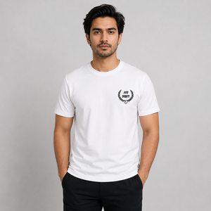 Camiseta de Hombre de Alta Calidad, Color Sólido, con Logotipo Personalizado, Transpirable, Cómoda, Ecológica, de Secado Rápido, para Verano, 100% Algodón - Product Image 1