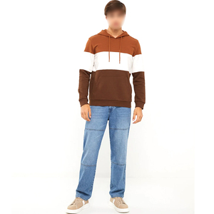 Ropa Urbana de la Mejor Calidad, Ligera, Personalizada, Nueva y Elegante, Sudadera con Capucha de Color Sólido para Hombre - Product Image 1