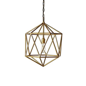 Lustre suspendu décoratif en laiton en forme de goutte d'eau découpé au laser pour salle à manger - Vente en gros - Product Image 6