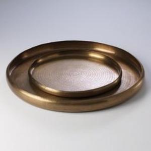 Plateau en aluminium industriel, assiette de service robuste, vaisselle en métal durable pour cuisine commerciale, restaurant, hôtel, restauration, banquet - Product Image 4