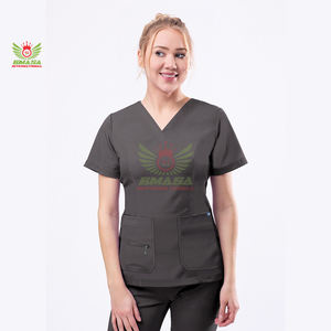 Conjunto de Uniformes Médicos Quirúrgicos para Mujer, Transpirables, Elásticos, Tipo Jogger, de Spandex, para Hospital, Venta Caliente - Product Image 6