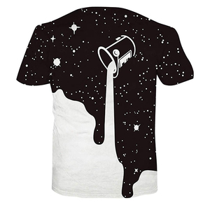 เสื้อยืดพิมพ์ลายโลโก้และดีไซน์ตามสั่ง เสื้อยืดคอกลมชาย แขนสั้น พิมพ์ลายแบบซับลิเมชั่น - Product Image 2