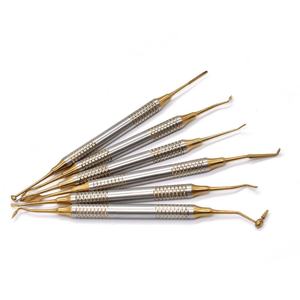 Espátula Eléctrica para Resina Compuesta Dental, Juego de 6 Instrumentos de Restauración con Cabeza Recubierta de Titanio - Product Image 5