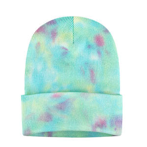 Gorro de punto tipo beanie para hombre y mujer, estilo tie-dye, para invierno 2026 - Product Image 4