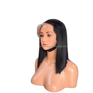 Perruques en cheveux humains vierges vietnamiens les plus vendues, lisses et droites, avec dentelle frontale, densité 200%, haute qualité - Product Image 1