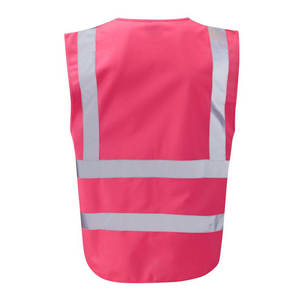 2026 Reflective Vest Safety Vest <b>Jacket</b> Strip Personal Security <b>Construction</b> High Visibility Hi Vis <b>Work</b> Safety Vest Workwear - Product Image 2