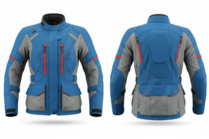 Custom Top Quality Motorcycle Riding Jacket Custom Printed Own Brand Name Protective Armor Breathable Touring Riding Moto Jacket - Product Image 6