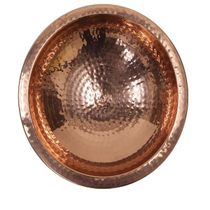Bain d'oiseaux en forme de cœur avec piquet en cuivre antique et piquet en fer noir - Product Image 4