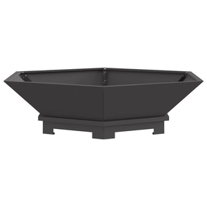 Brasero extérieur au design moderne, en métal, pour barbecue et jardin, qualité supérieure, revêtement noir, au prix le plus bas, provenance Inde. - Product Image 2