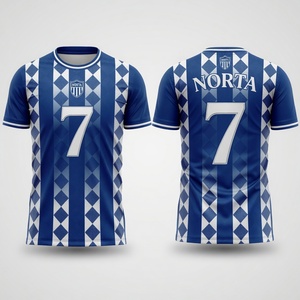 sublimation football jerseys manufacturer polyester fabric with your own logo team colors player <b>names</b> and numbers - Product Image 5