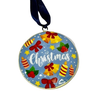 รูปลอกพิมพ์ลายพร้อมเชือกแขวนสำหรับเทศกาลคริสต์มาสใช้ประดับแขวนในเทศกาลคริสต์มาส - Product Image 1