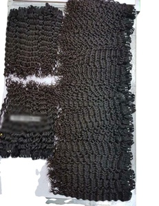 Extensions de cheveux humains 100% naturels indiens, longs et lisses, style Water Wave, cheveux Remy, lots de 10 à 32 pouces, provenance unique, doux, pour grossistes - Product Image 1