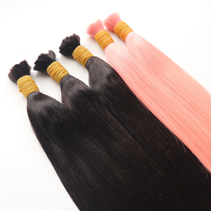 Extensions de cheveux humains lisses russes, vente en gros, prix d'usine, cuticule vierge alignée, cheveux crus péruviens - Product Image 4