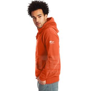 Venta al por mayor de sudaderas personalizadas de moda para hombre Casual impermeable Sudadera con capucha con tejido de punto liso Sudadera con capucha - Product Image 2