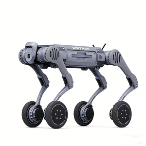 Robot quadrupède tout-terrain Unitree B2-W, capable de grimper en pente à 45 degrés et de franchir des obstacles de 40 cm, avec processeur Intel I7 Jetson Orin NX pour la recherche - Product Image 3