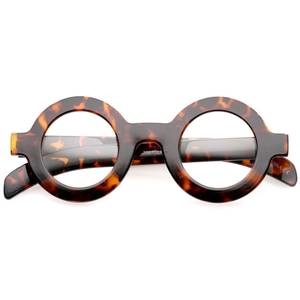 Lunettes optiques rondes à monture épaisse - Product Image 3