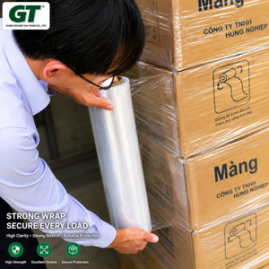 18 Mic LLDPE Soft Casting Transparent Moisture Proof Stretch Film for <b>Pallet</b> Wrapping Packaging Shrink Film Roll No reviews y - Product Image 2