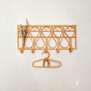 ตะขอแขวนเสื้อผ้าและเครื่องประดับจากหวาย คุณภาพดีที่สุด เป็นมิตรกับสิ่งแวดล้อม พร้อมส่งออก - Product Image 4