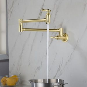 Rubinetto Pieghevole a Parete di Alta Qualità, Design Classico Moderno, Monocomando, per Lavello, Acqua Calda e Fredda - Product Image 2