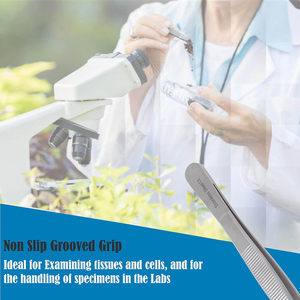 Pinzas Quirúrgicas de Laboratorio de Alta Precisión, 6 Pulgadas (15.2 cm), Punta Curva Fina y Resistente, Pinzas Manuales de Acero Inoxidable para Hospital - Product Image 6