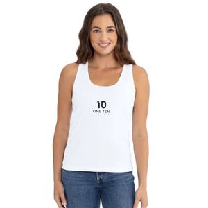 เสื้อกล้ามทรง Racerback สำหรับผู้หญิง เนื้อผ้านุ่ม ระบายอากาศดี เหมาะสำหรับโยคะ วิ่ง ออกกำลังกาย รับผลิตเสื้อผ้าตามสั่ง ขายส่ง - Product Image 1
