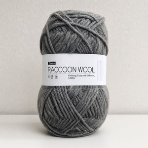Hilo de lana de mapache para tejer a mano, 95g, hilo grueso para crochet, hilos para tejer a mano, hilo para crochet, hilos para tejer. - Product Image 1