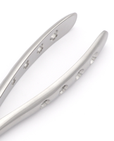 Pince à racines Witzel 2,1 mm 90° °   Instrument d'extraction des racines dentaires à mâchoires dentelées angulées en acier inoxydable chirurgical