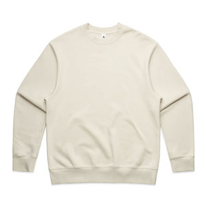 Heavyweight Comfy Grey Sweatshirt For <b>Men</b> Women Unisex Soft Cotton Fleece Plain <b>Pullover</b> Casual Crew Neck Loungewear Sweatshirt - Product Image 1