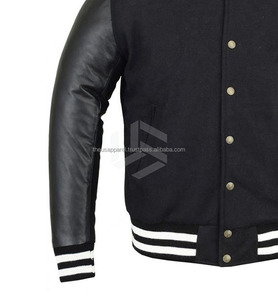 <b>Men</b> <b>Varsity</b> <b>Jacket</b> Wool Leather Sleeve <b>Jacket</b> Puff Print Embroidery Custom Logo Bulk - Product Image 6