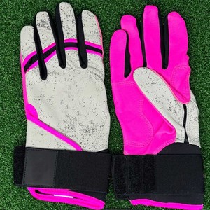 Youth Baseball Batting Gloves Genuine Leather Palm High Grip Junior Hitting Gear USA Europe Market Trending Top - Product Image 4