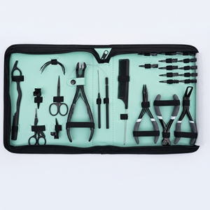 Kit de Extensiones de Cabello Todo en Uno con Alicates de Micro Anclaje, Cortador de Fusion Bond, Herramienta de Presión para Extensiones de Cinta, Gancho de Bucle y Accesorios de Estilismo - Product Image 1