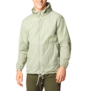 Chaqueta Cortavientos Impermeable con Capucha de Alta Calidad al por Mayor para Hombre, Nuevo Diseño, Chubasquero Deportivo para Corredores, para Invierno, Servicio OEM - Product Image 1