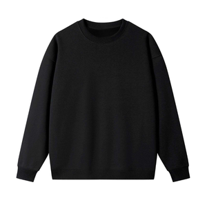 Sudadera de Forro Polar 63% Algodón 37% Poliéster 330gsm, Sudadera Lisa para Hombre con Cuello Redondo, Diseño Personalizado OEM al por Mayor - Product Image 4