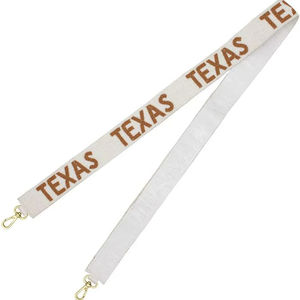 Hermoso y moderno cinturón de correa TEXAS hecho a mano, duradero, ajustable, accesorio para la cintura, con cuentas coloridas y gancho metálico. - Product Image 1