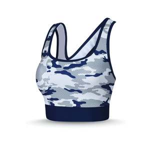 Sujetador deportivo sin costuras de alto soporte, cómodo para yoga y entrenamiento, ropa de fitness al por mayor, ropa de gimnasio para mujer, con logo frontal, transpirable - Product Image 1