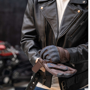 Guantes profesionales de cuero genuino para montar en invierno, disponibles en todas las tallas, guantes de cuero para venta en línea. - Product Image 6