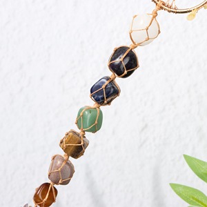 Tree Shape Colorful Stone Sun Catcher Perfect For Living Room Entrance And Gift Giving <b>Light</b> Catcher Wholesale From India - Product Image 6