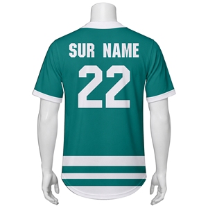 Custom Baseball Jerseys Premium <b>Heat</b>-Transfer Printed Short Sleeve Front Breathable Quick Dry Unisex Team Uniforms Sportswear - Product Image 3