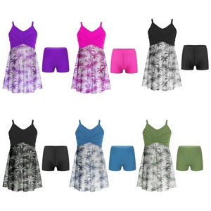 6-14 Mode Luxe Filles Swim Suites Robe Maillots de bain Plage Maillot de bain Maillots de bain Vêtements de plage - Product Image 1